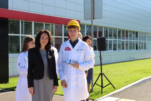 День знаний прошел и в новом учебно-лабораторном комплексе &quot;Колледжа будущего Татарстана&quot;