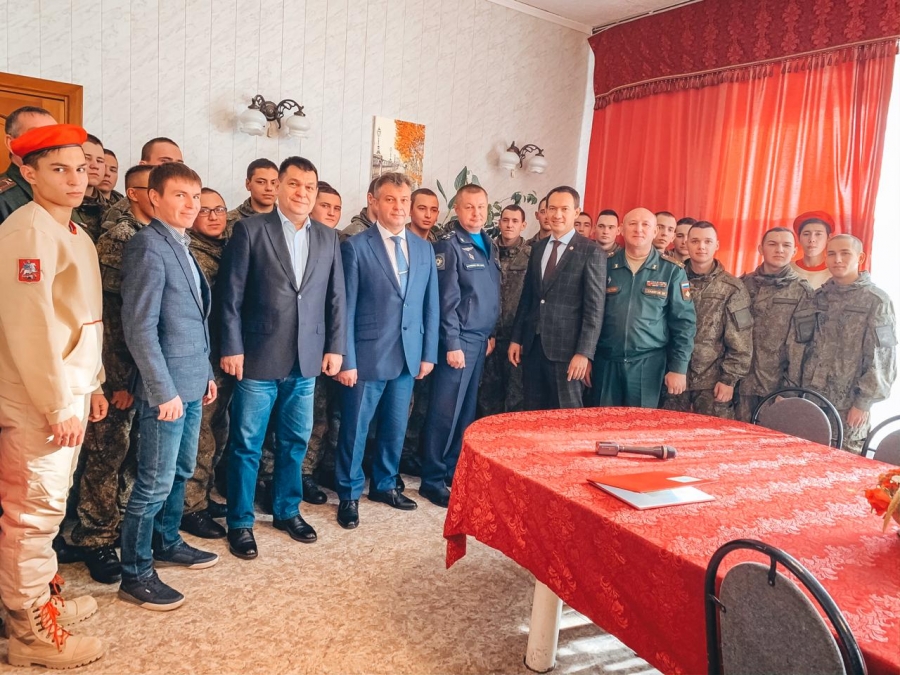 Посещение подшефных воинских частей в Самаре