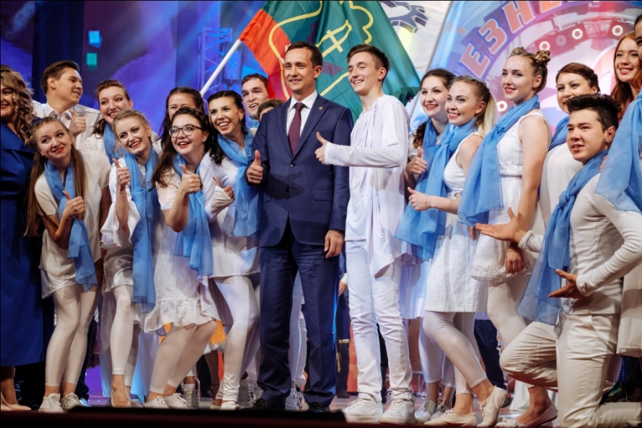 Гала-концерт зонального этапа фестиваля  «Наше время-Безнең заман» в Альметьевске